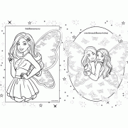 Barbie ภาพระบายสีแสนสวย MERMAID Club + ชุดเครื่องเขียนและกล้องถ่ายรูป